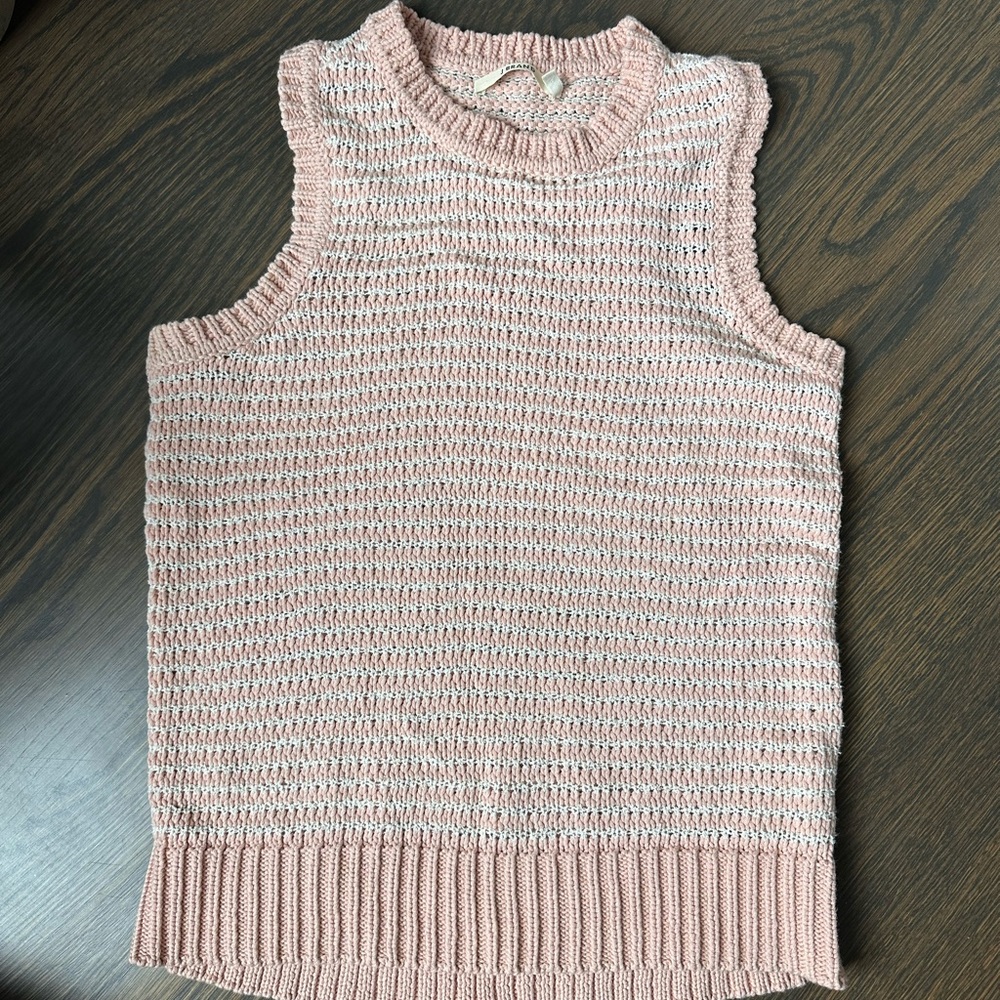 J brand Jeans Garey sweater, light pink. XS